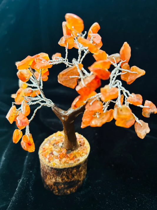 Carnelian Crystal Tree